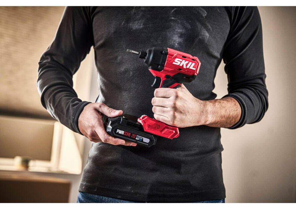 Skil 3211 CA børsteløs batteridrevet slagskrutrekker u/batteri