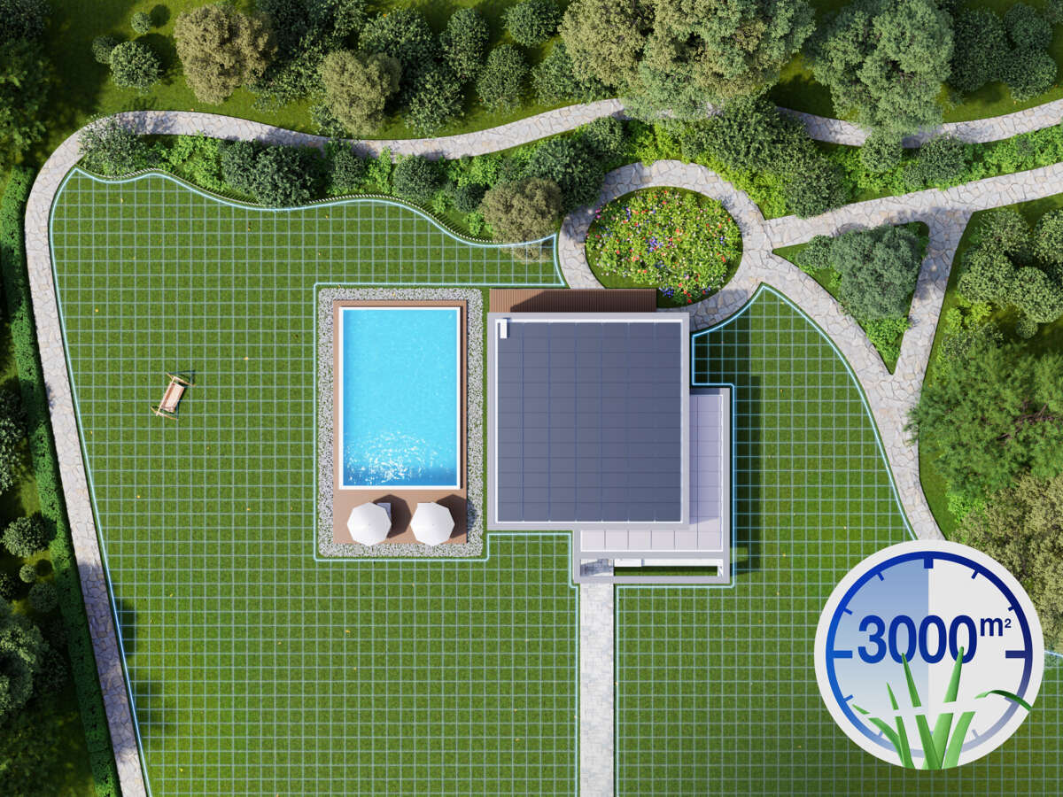 Ecovacs GOAT A3000 LiDAR Pro robotklipper
