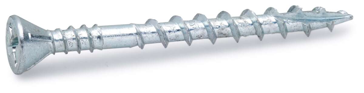 Fast sponplateskrue båndet