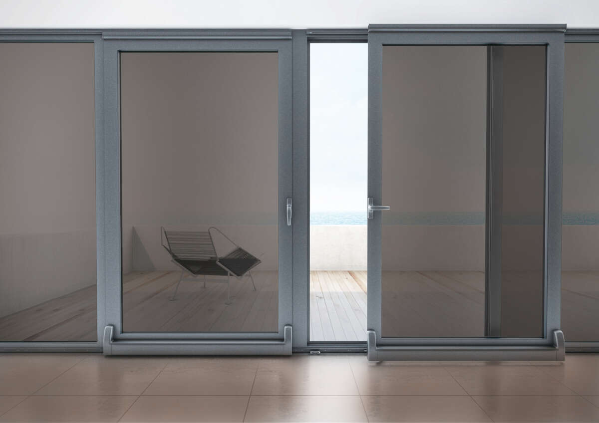 Linea-Fix Zarame Grey Vindusfolie