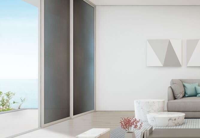 Linea-Fix Zarame Grey Vindusfolie