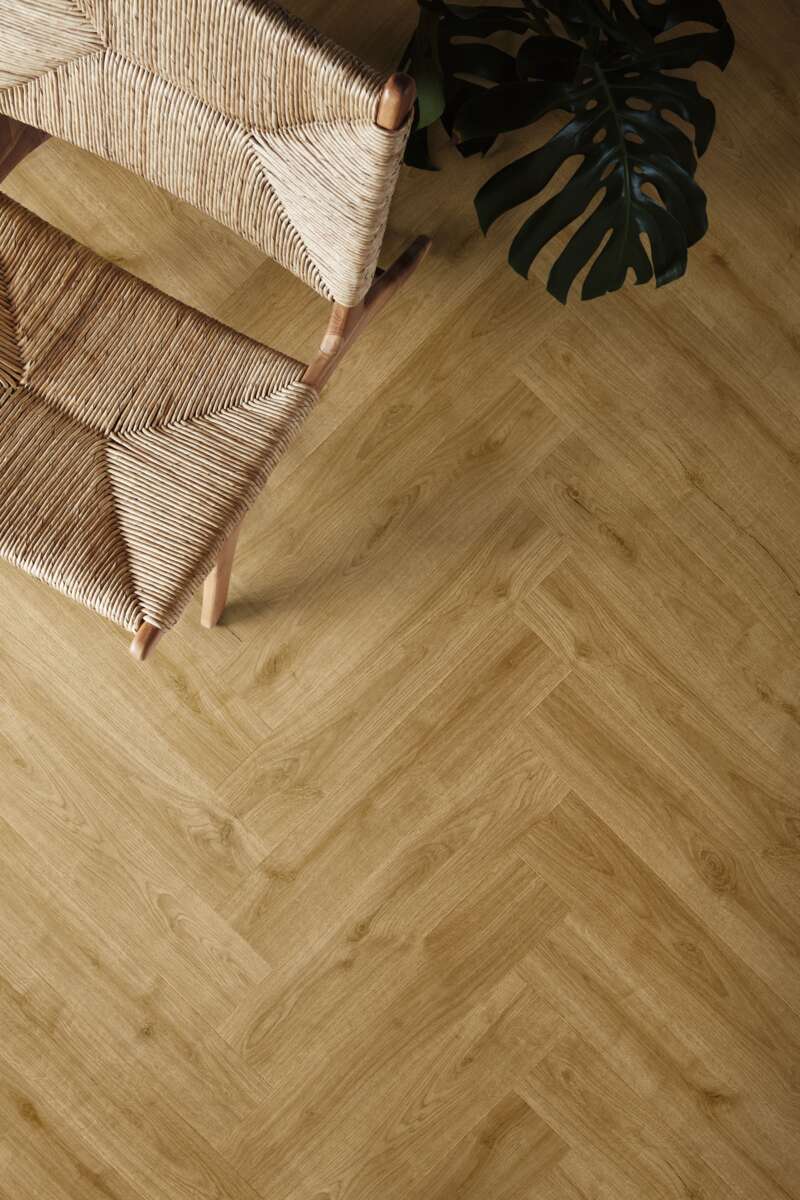 Pergo Vorma Pad Pro fiskebenmønster vinylgulv