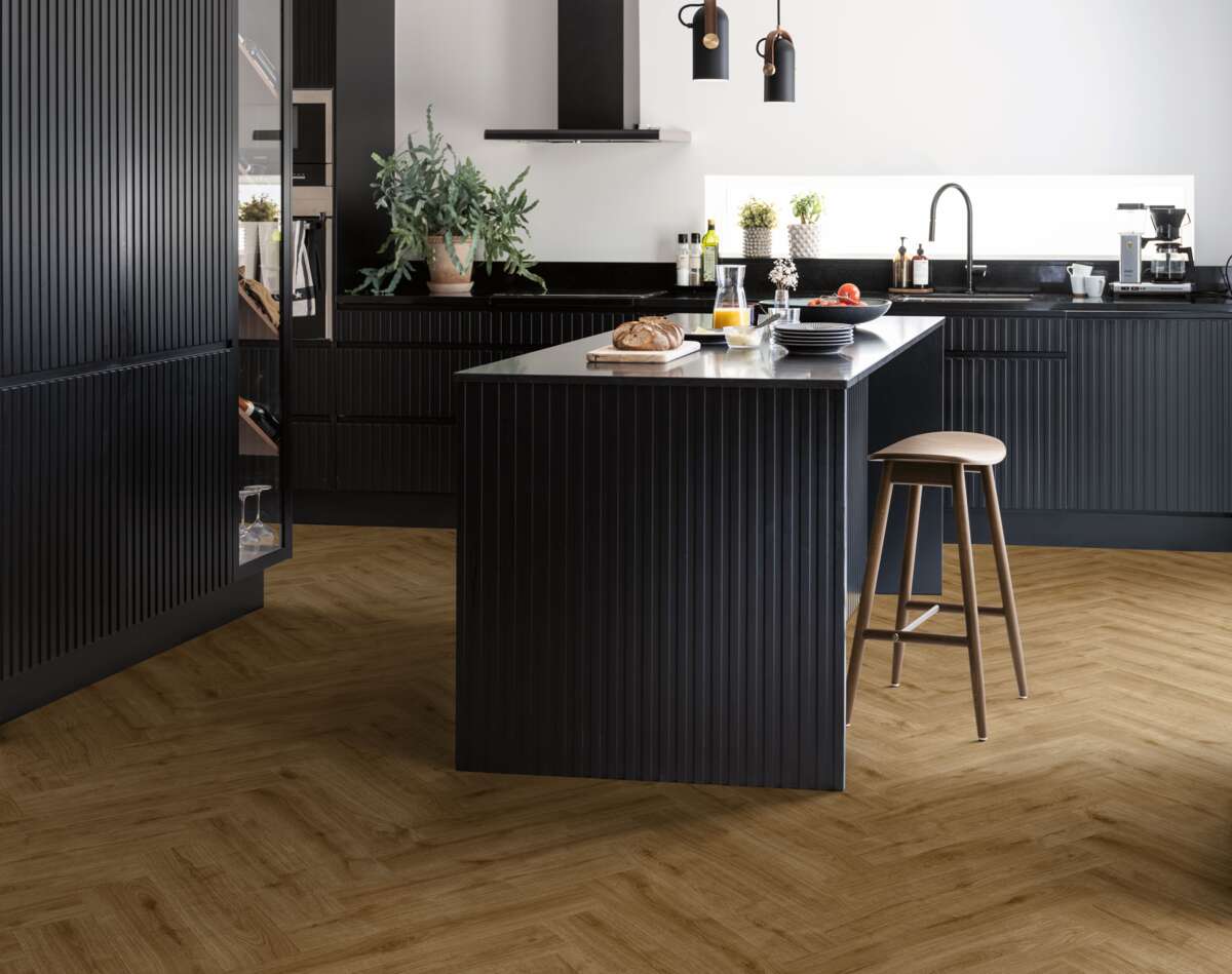 Pergo Vorma Pad Pro fiskebenmønster vinylgulv