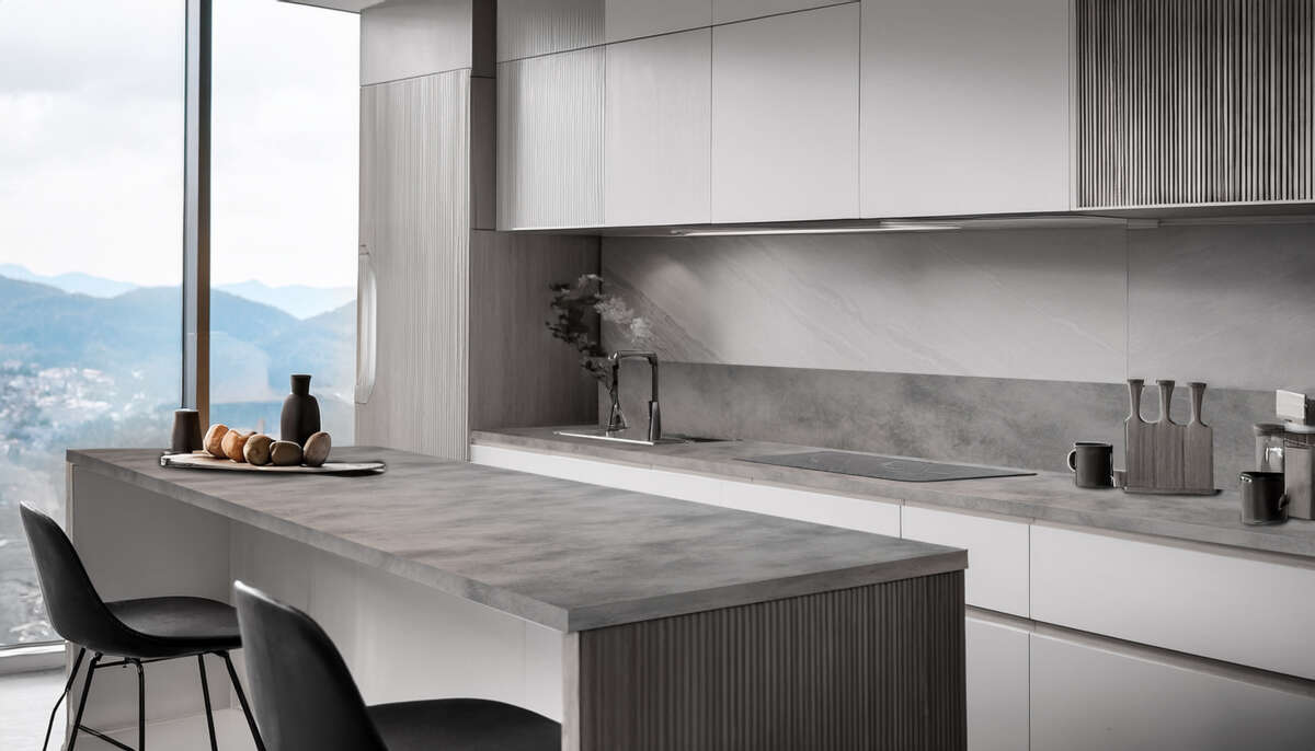 Level 28x635x3020 mm betong benkeplate