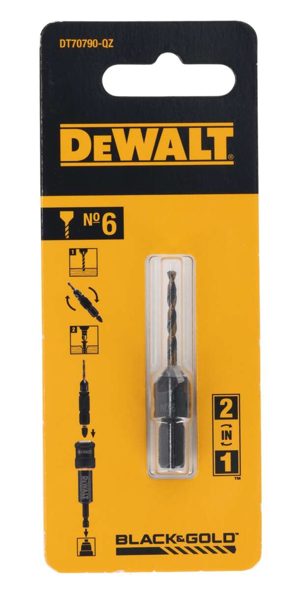 Dewalt bor og forsenker, Nr.6