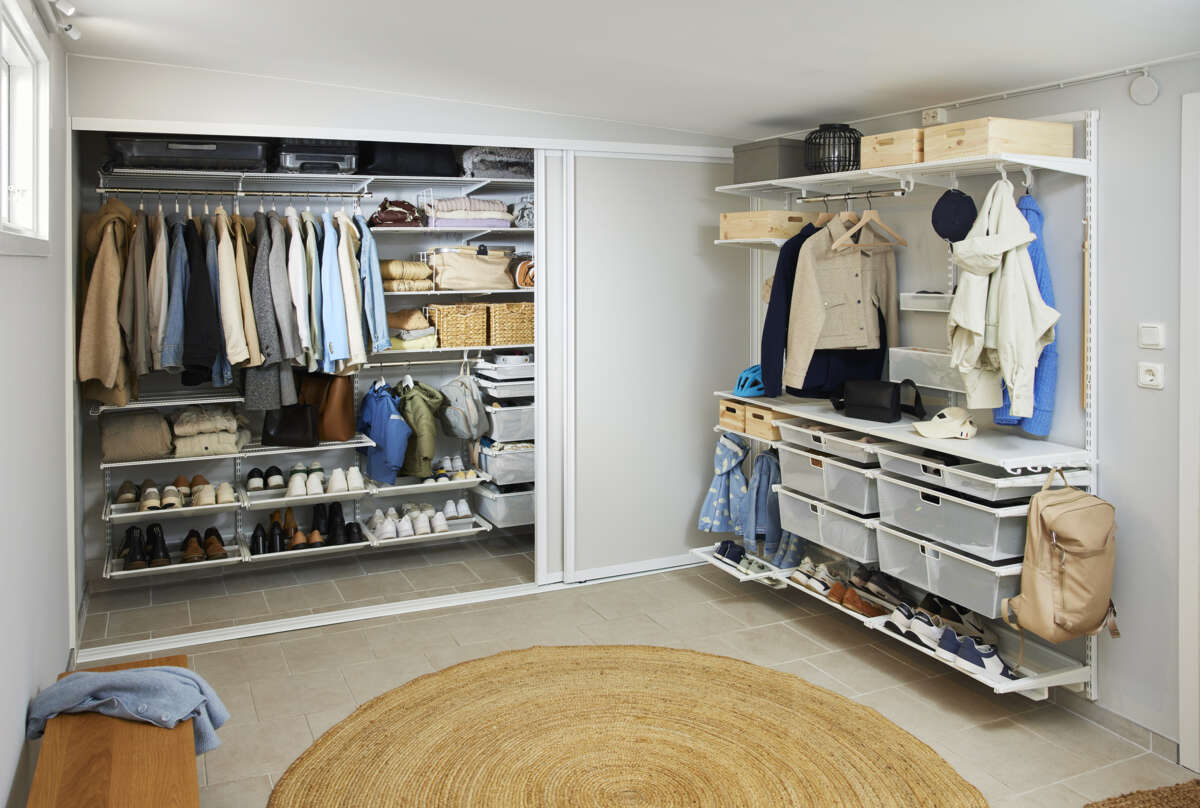 Elfa endeplugg for garderobestang 2-pk