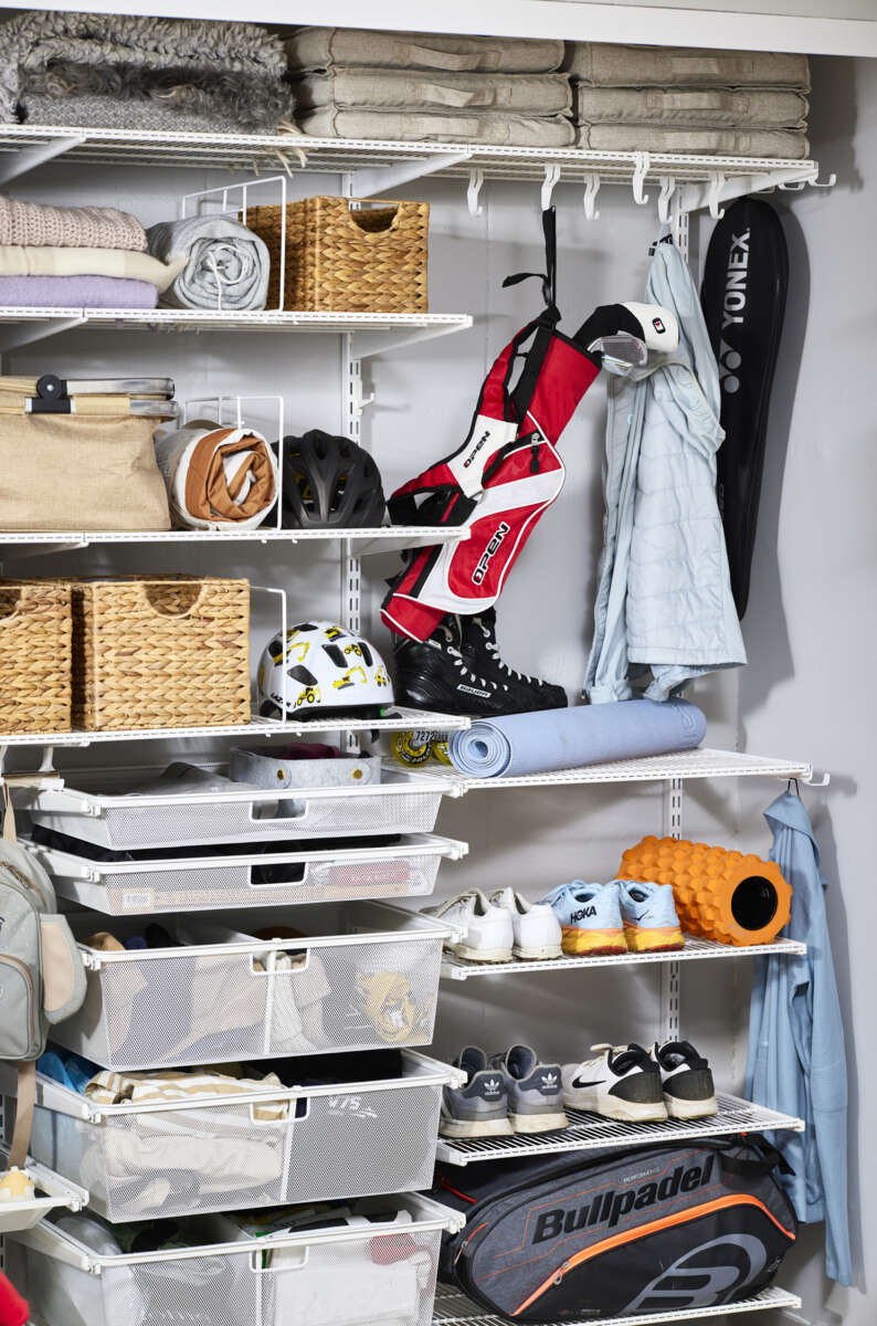 Elfa endeplugg for garderobestang 2-pk