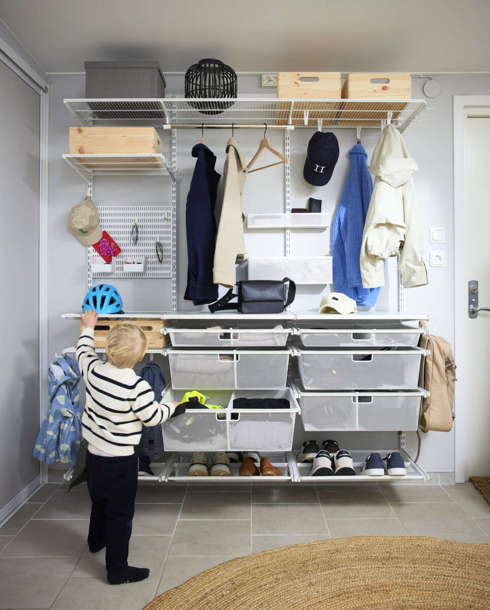 Elfa kompletteringsprodukter alternativ 4