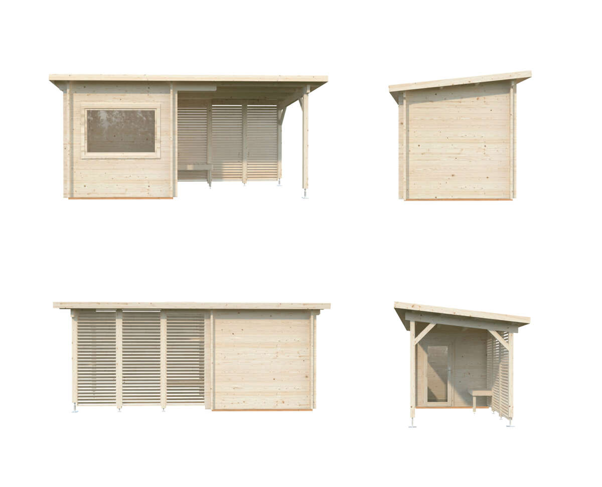 Palmako Badstuhytte Sanna 4.1+5.9 m2