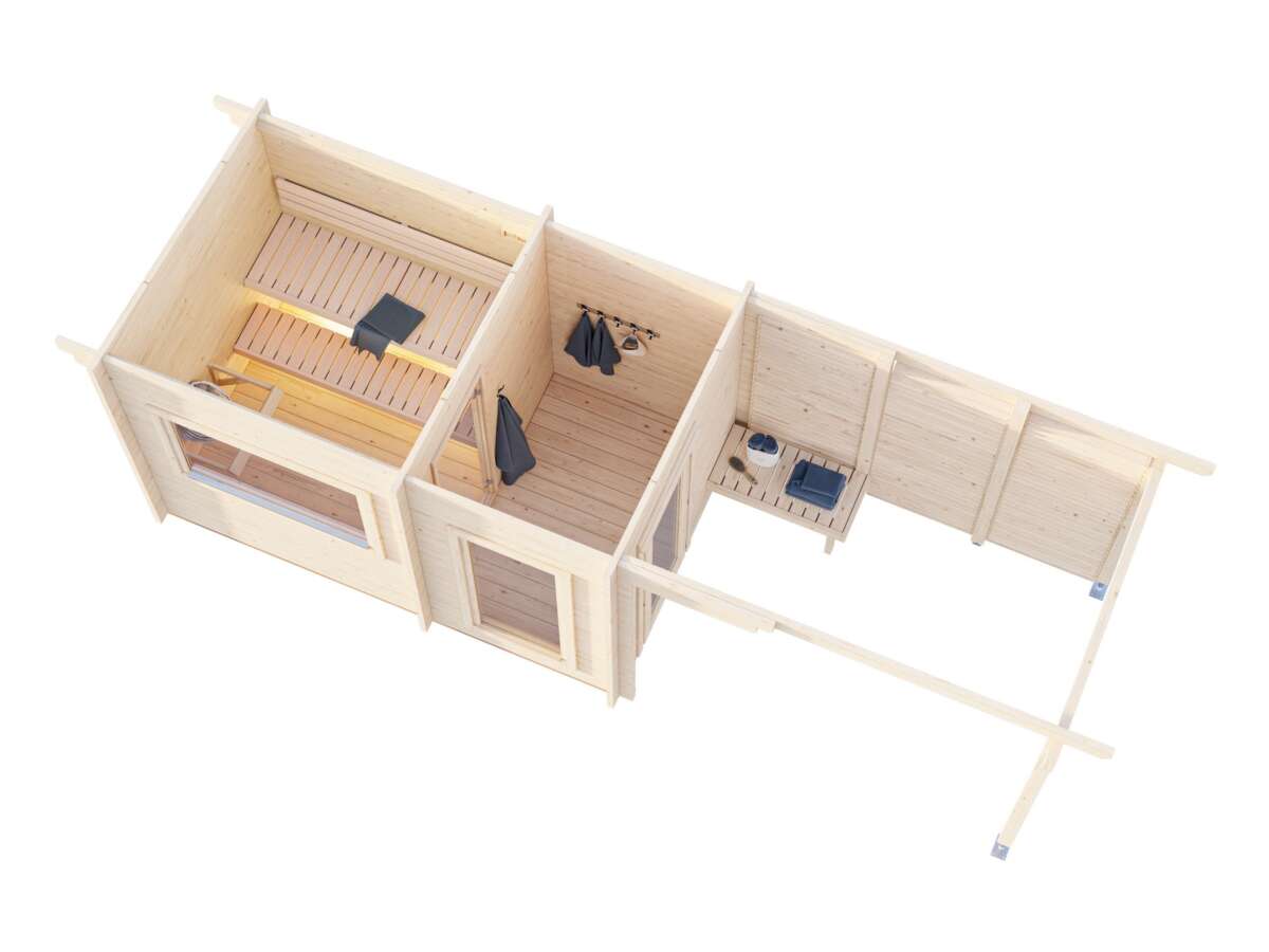 Palmako Badstuhytte Sanna 6.8+5.9 m2