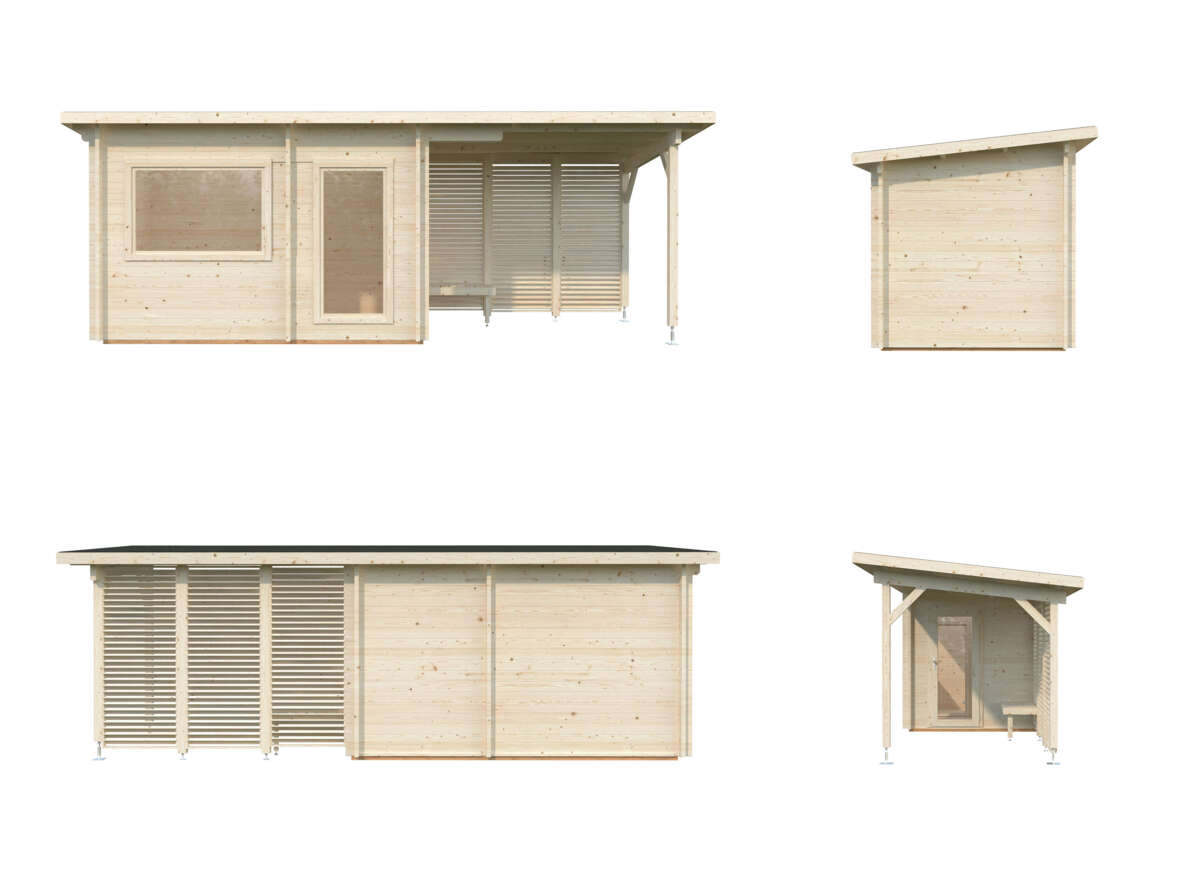 Palmako Badstuhytte Sanna 6.8+5.9 m2