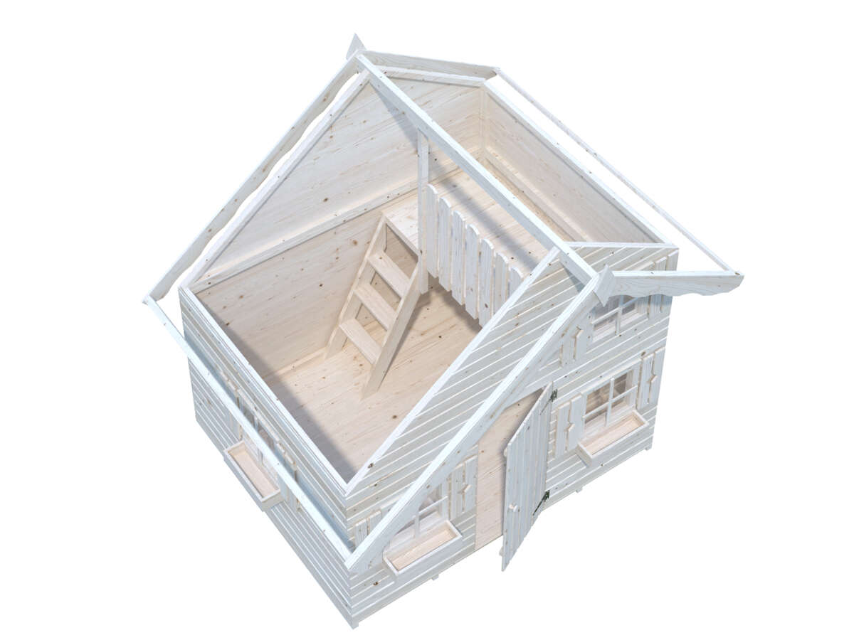 Palmako Rødhette lekehus 3,8 m2