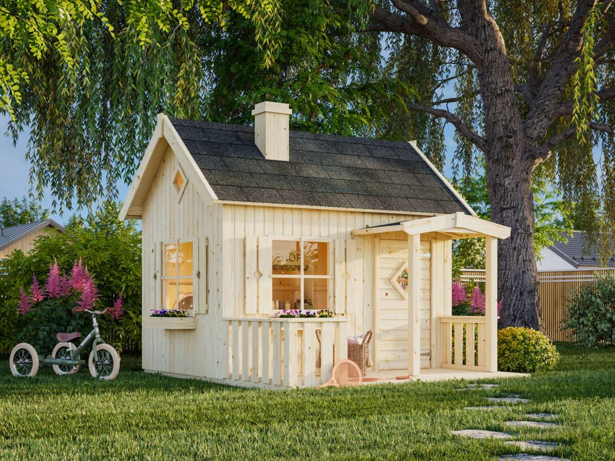 Palmako Mille lekehus m/terrasse 3,6 m²+ 2,68 m²