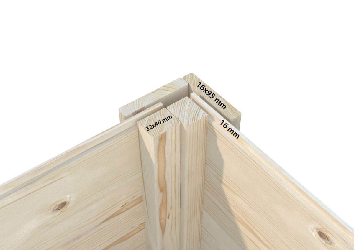 Palmako Jennie lekehus 3,8 m²