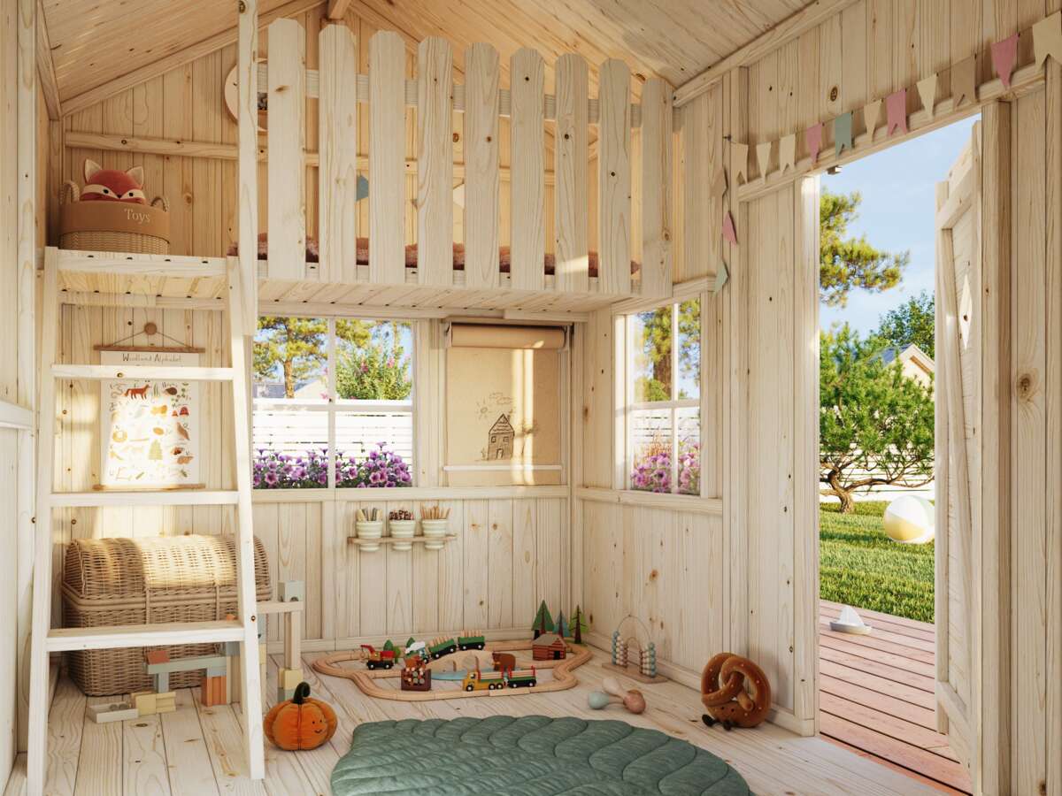 Palmako Grete lekehus m/hems 3,7 m²