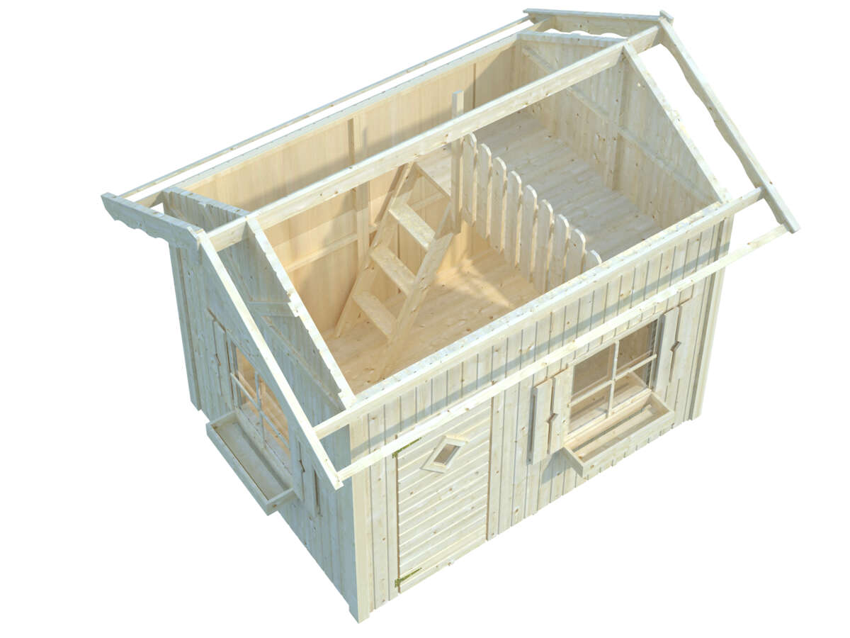 Palmako Grete lekehus m/hems 3,7 m²