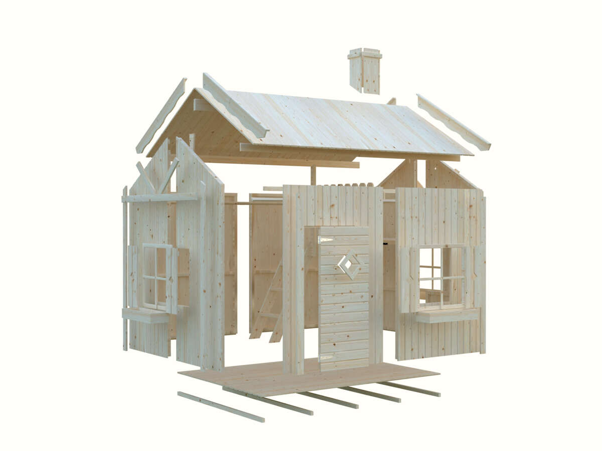 Palmako Grete lekehus m/hems 3,7 m²