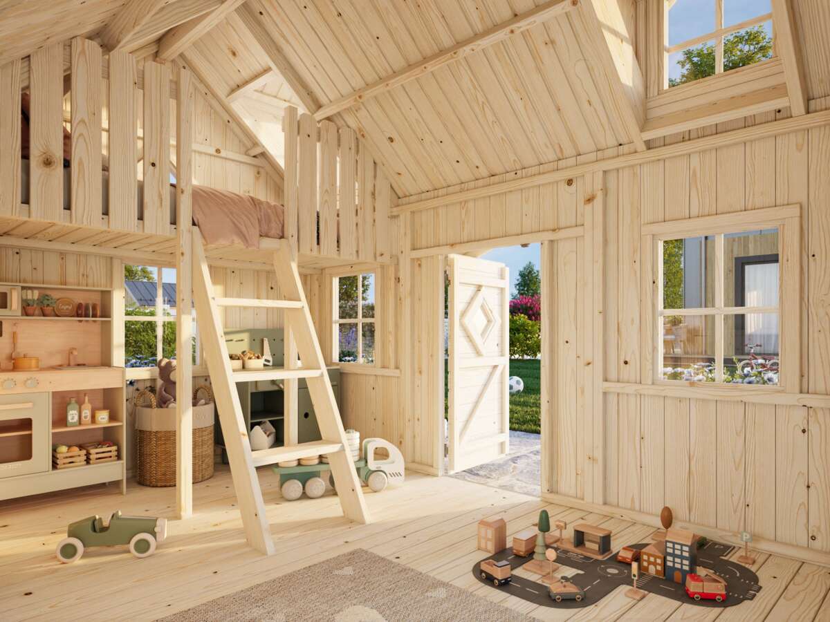 Palmako Marie lekehus m/hems 5,4 m²