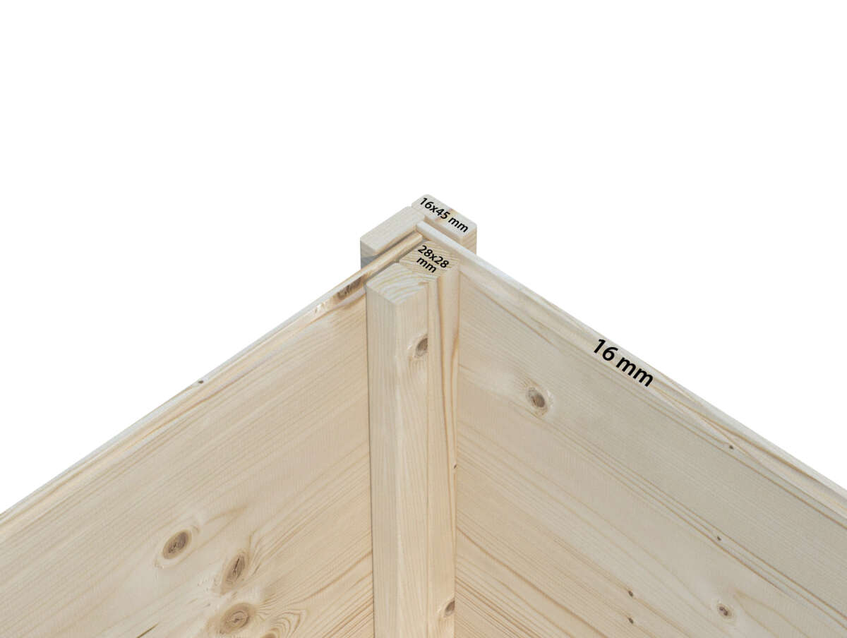 Palmako Toby lekehus 2,1 m²