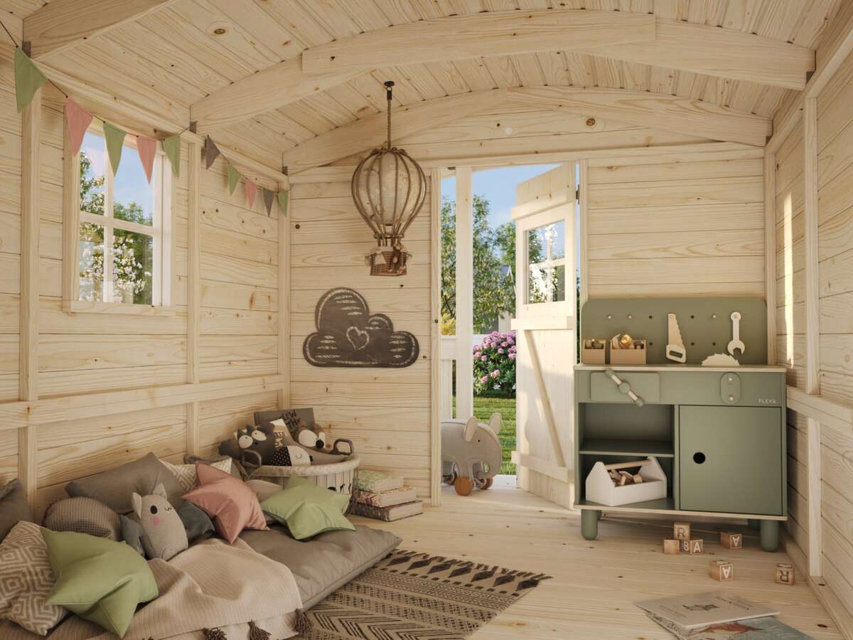 Palmako Huck lekehus 3,3 m2