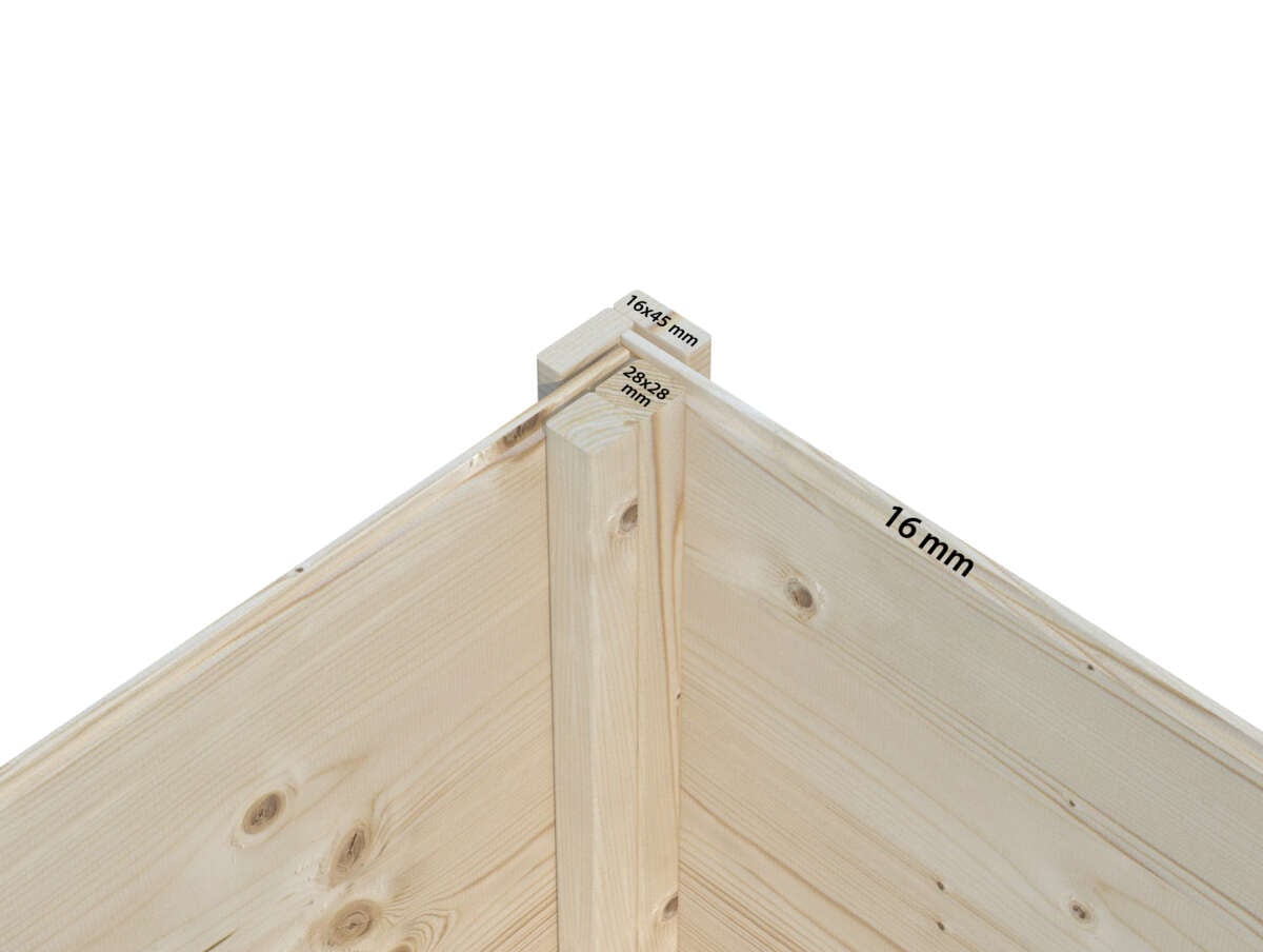 Palmako Huck lekehus 3,3 m2