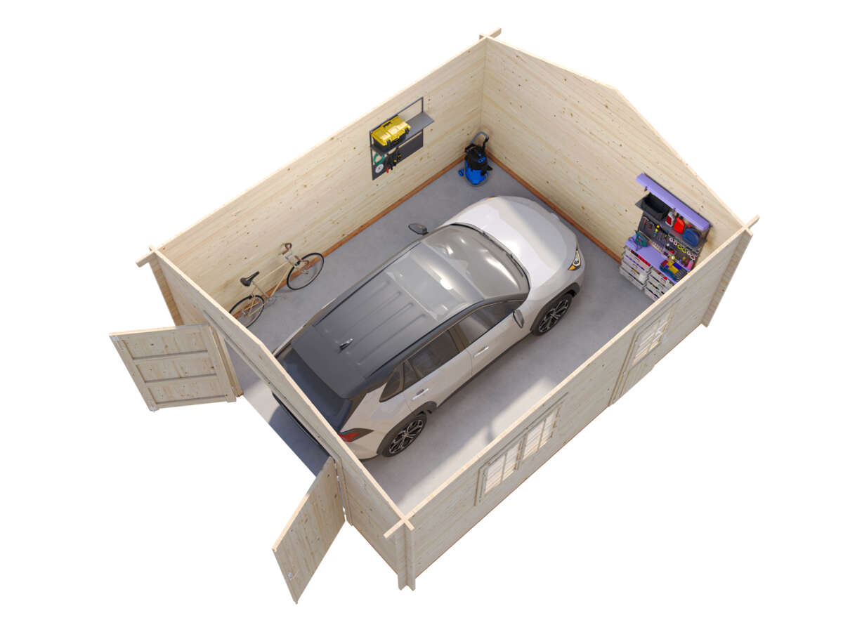 Palmako Roger 23,9 garasjebod