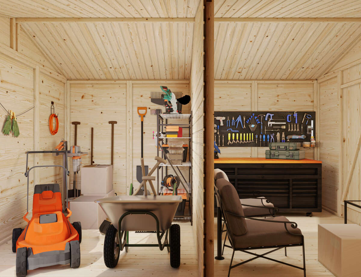 Palmako Dan redskapsbod 9,9 m²