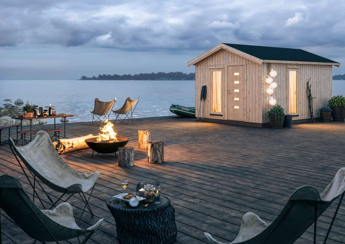 Palmako Ly anneks 13,6 m²