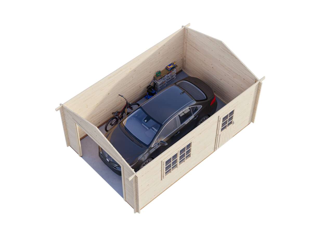 Palmako Roger 23.9 garasjebod u/port