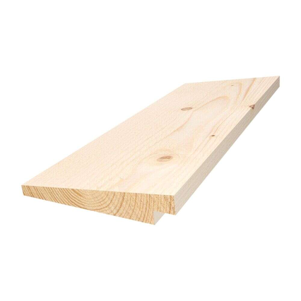 19x148 skråskåret ubehandlet kledning