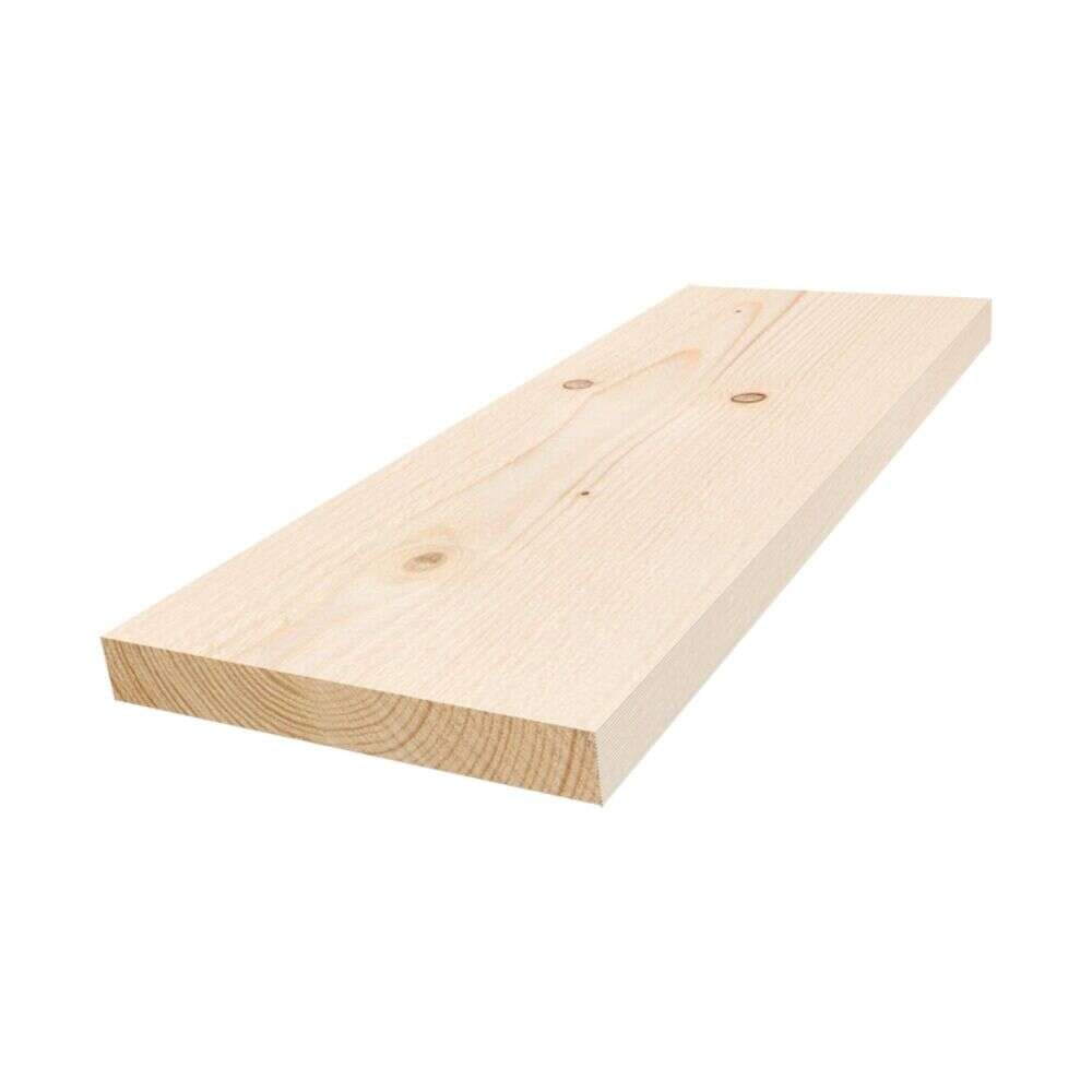 22x123 rektangulær gran kledning
