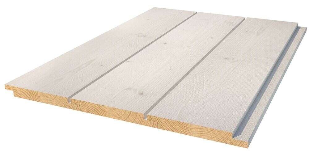 19x148 dobbelfals rettkant grunnet kledning