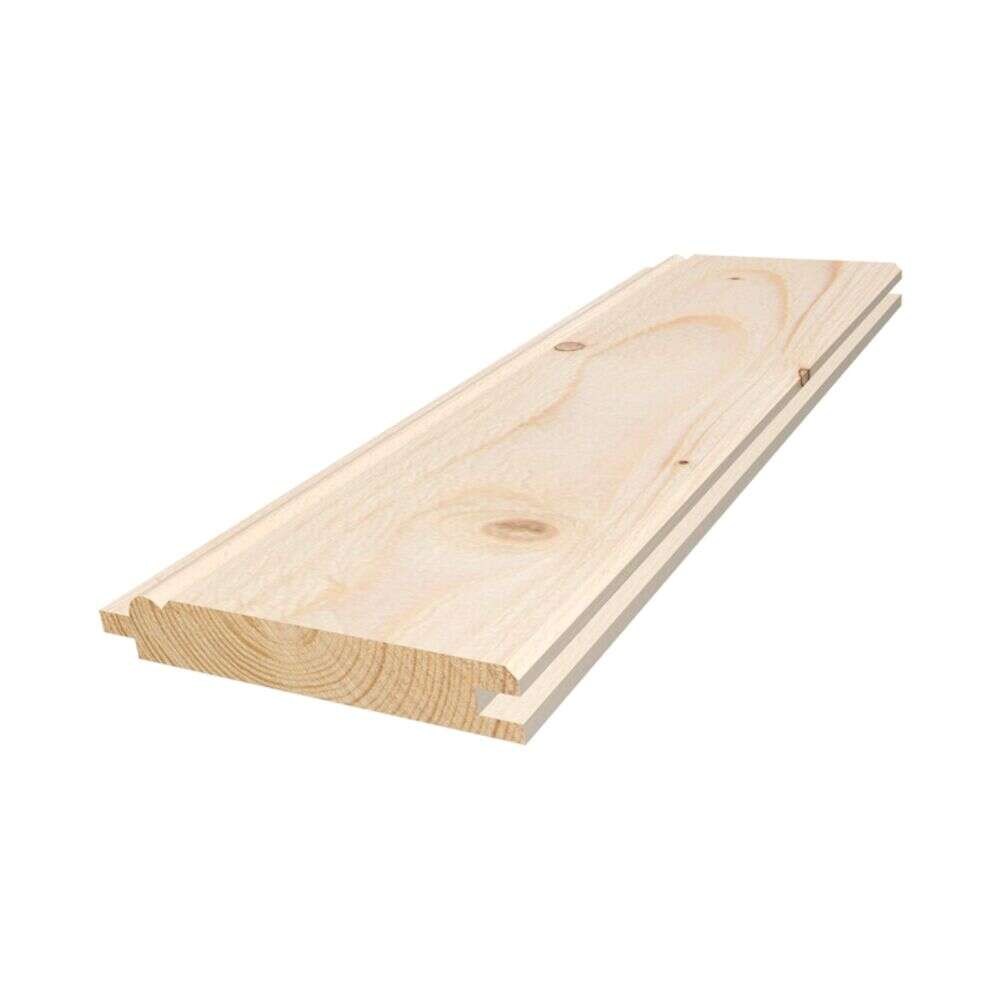 19x120 enkeltfals ubehandlet sveitserkledning