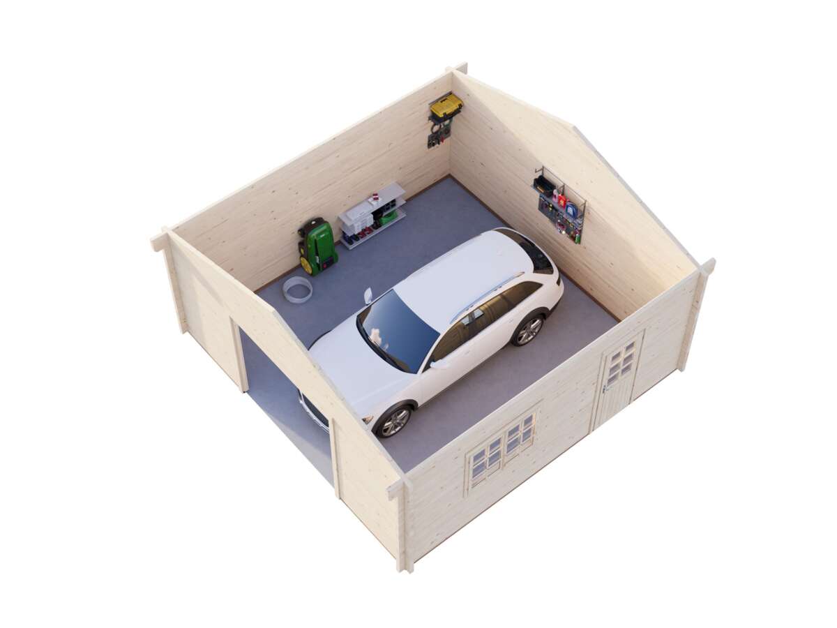 Palmako Roger 27.7 garasjebod u/port