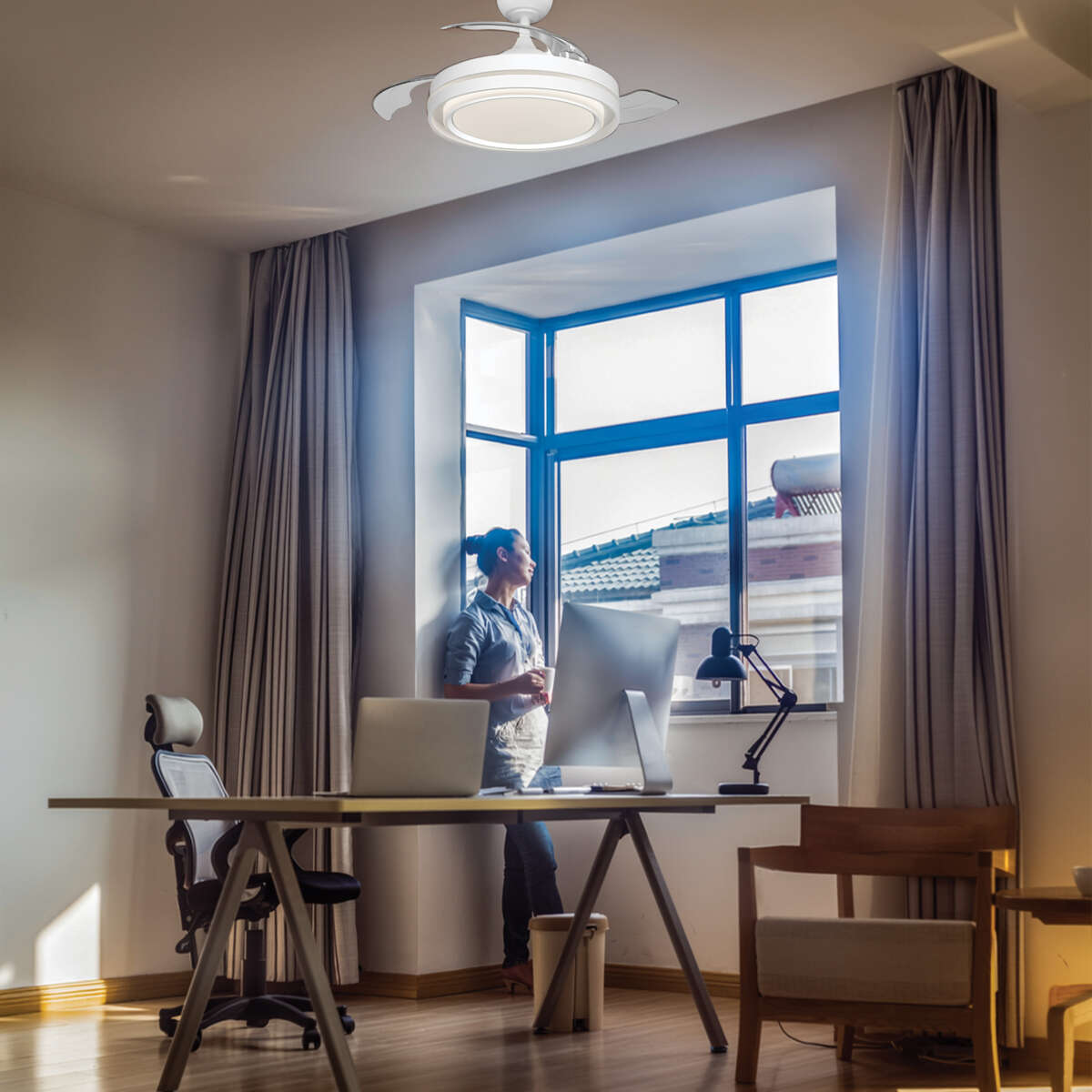 OSRAM Poniente takvifte med lys