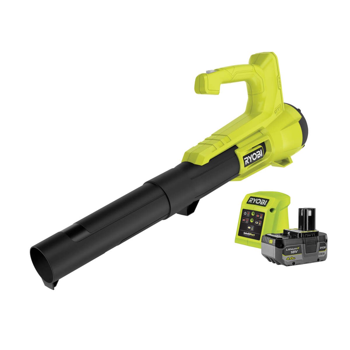 Ryobi RY18BLA løvblåser 18V m/batteri