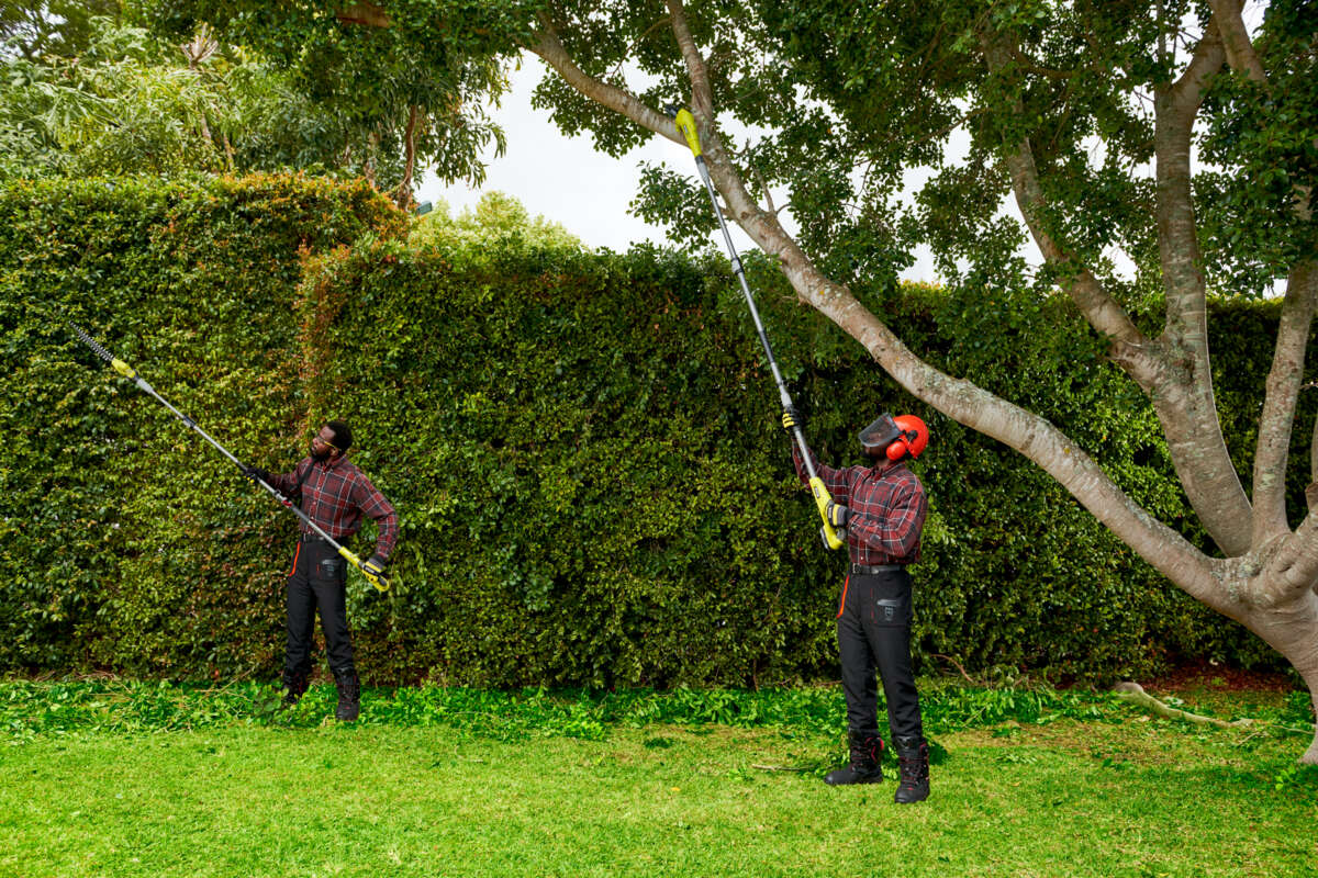 Ryobi ONE+ RY18PHT40A-0 teleskopisk hekksaks u/batteri