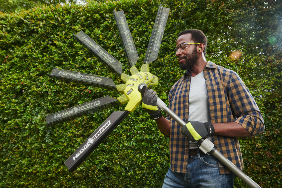 Ryobi ONE+ RY18PHT40A-0 teleskopisk hekksaks u/batteri