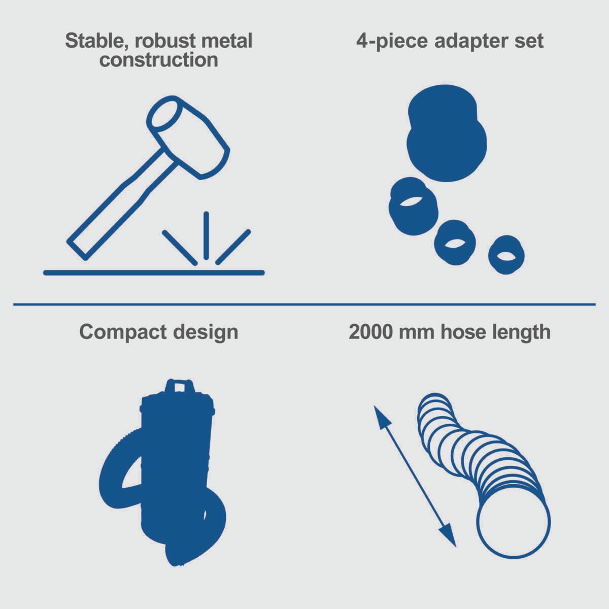 Scheppach DC100 støvsugersystem
