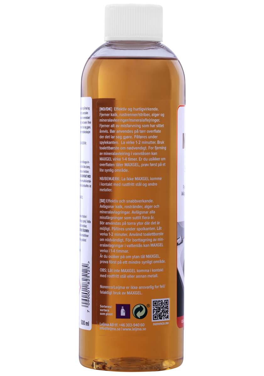 MaxGel rengjøringsmiddel