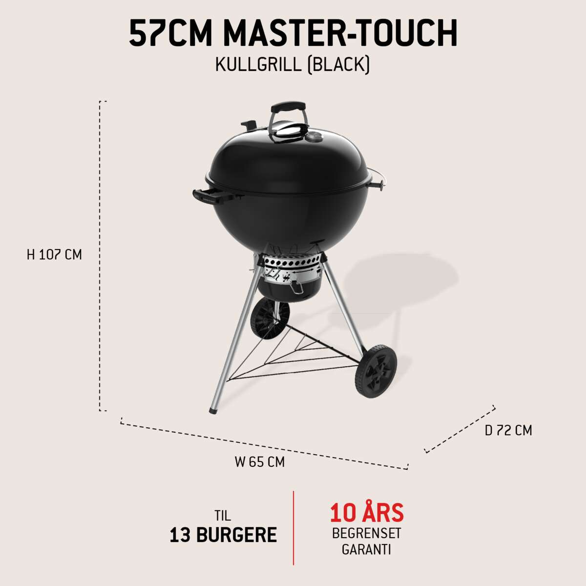 Weber Master-Touch GBS E-5750 kullgrill