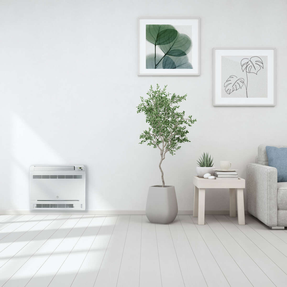 Wilfa Vega gulv modell 5100W varmepumpe