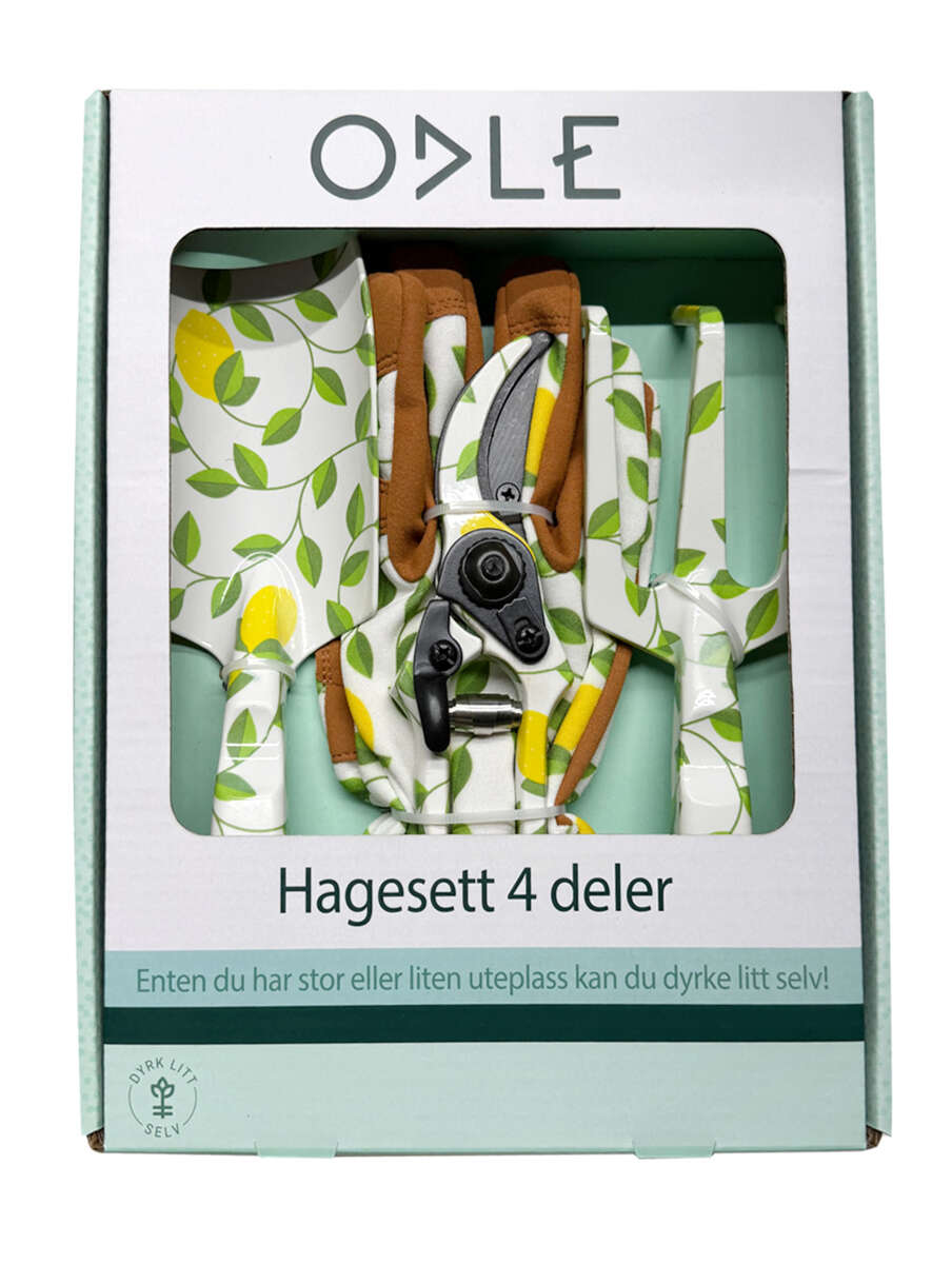 Odle Sitron hageredskap 4-deler