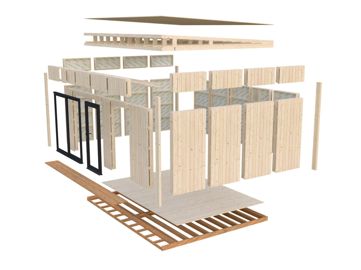 Palmako Johanna gjestehytte 19,4 m2