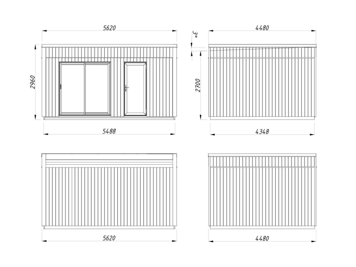 Palmako Johanna gjestehytte 19,4 m2