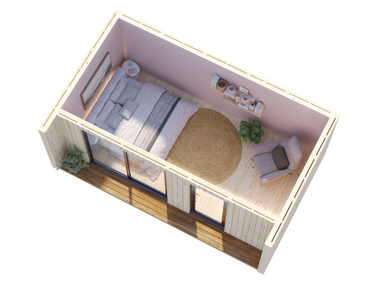 Palmako Johanna gjestehytte 13,6 m2