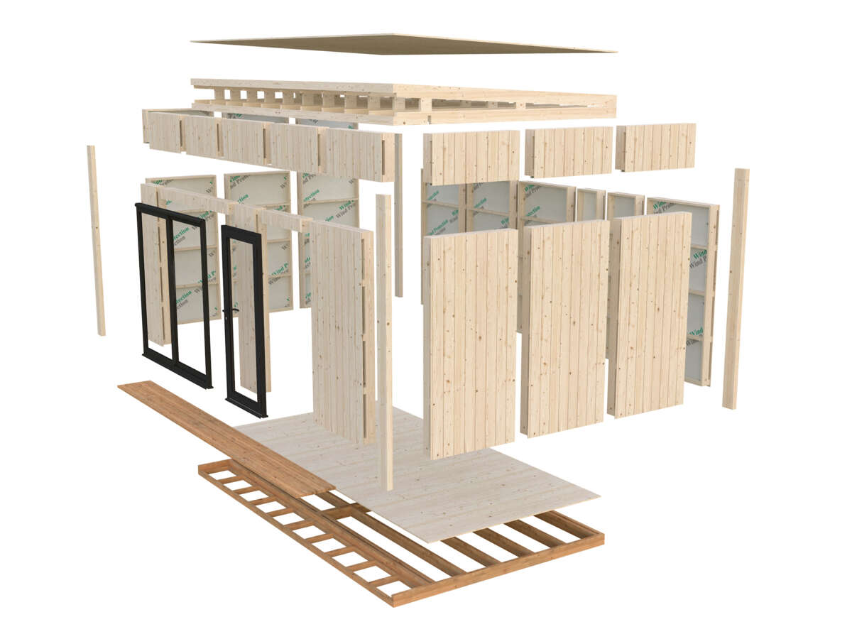 Palmako Johanna gjestehytte 13,6 m2