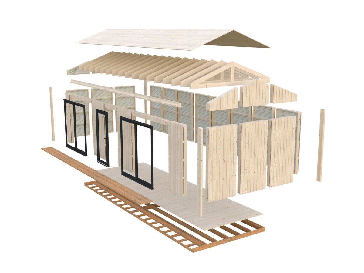 Palmako Rebekka gjestehytte 22,4 m2