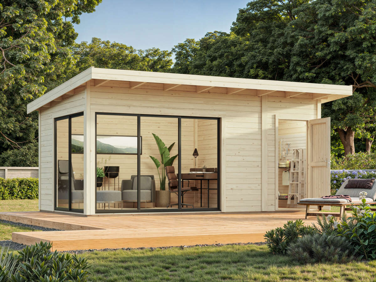 Palmako Andrea Slide Plus hagestue 15,2 m2