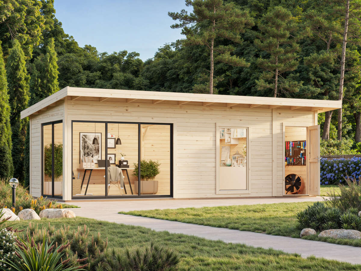 Palmako Andrea Slide Plus hagestue 21,1 m2